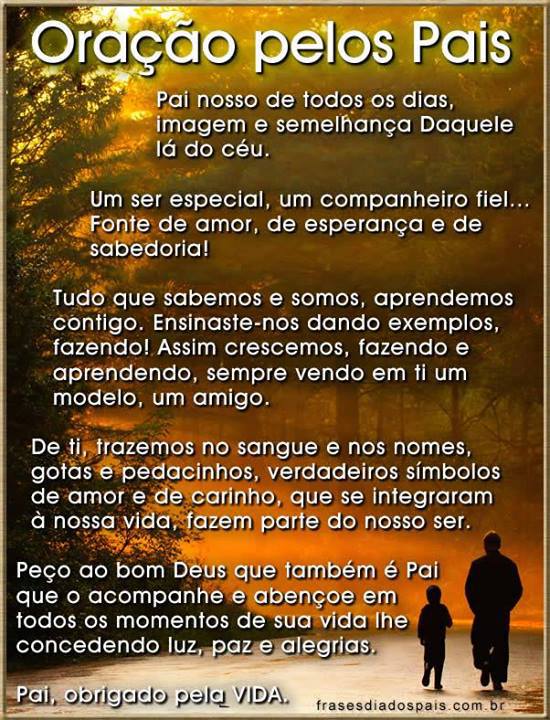 Oração pelos pais
