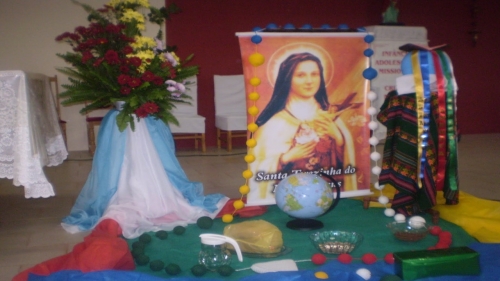 Mem&oacute;ria da presen&ccedil;a das irm&atilde;s na caminhada da Par&oacute;quia em Pedra Preta / MT