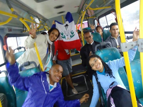 Aspirante participa da JMJ