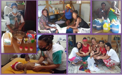 Sementes colhidas no ch&atilde;o sagrado do Haiti