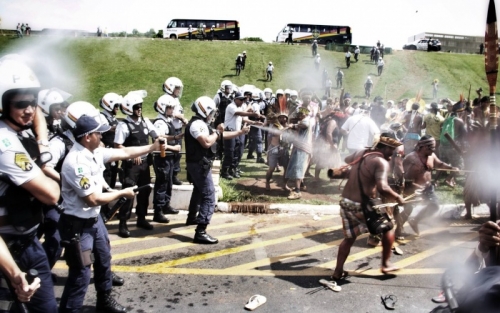 Manifesta&ccedil;&atilde;o em Bras&iacute;lia e protestos pelo pa&iacute;s