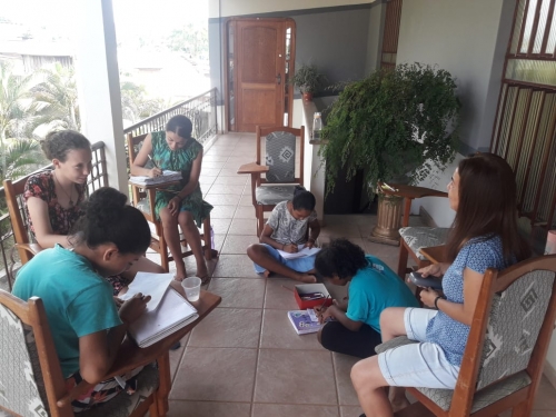 Momento Formativo com as Postulantes