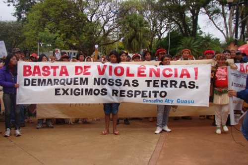 Novo ataque aos Guarani Kaiow&aacute; de Pyelito