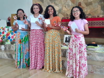 Mem&oacute;ria Agradecida  do Noviciado na Casa do Sim!