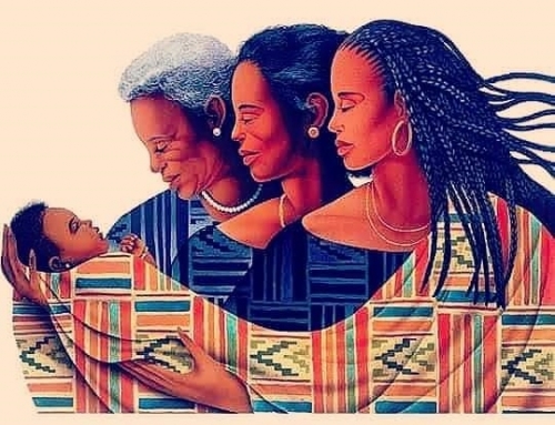 No colo da M&atilde;e