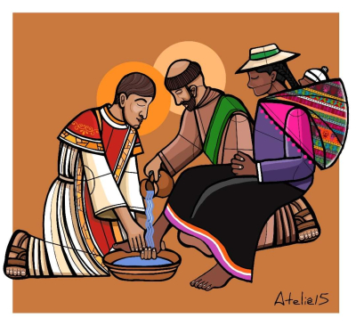 Quinta-feira da Semana Santa - Lava p&eacute;s