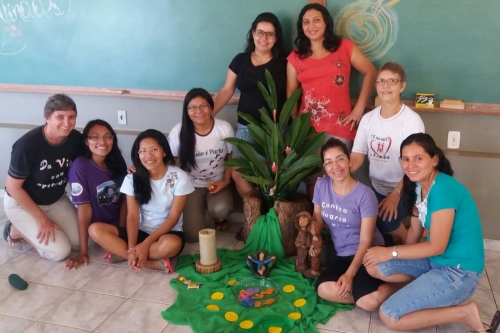 A alegria do encontro!