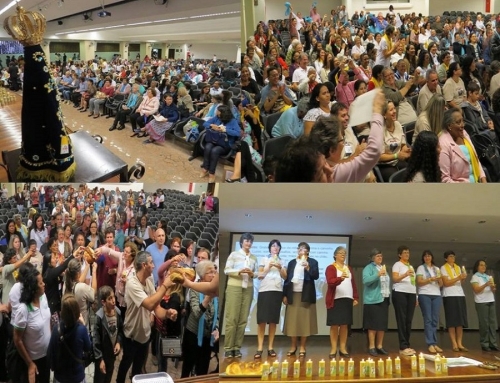 100 anos de hist&oacute;ria celebrado na Casa da M&atilde;e Aparecida
