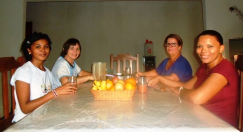 Encontro com simpatizantes em Marab&aacute;