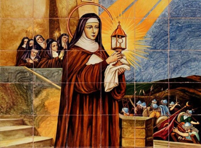 FRANCISCLAREANDO - Foi Clara na Terra e reluz no c&eacute;u!