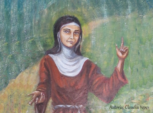 Clara de Assis como o sol, iluminou o meu caminho