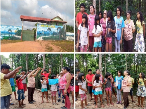 Retiro ecol&oacute;gico na aldeia Akratikat&ecirc;j&ecirc;!