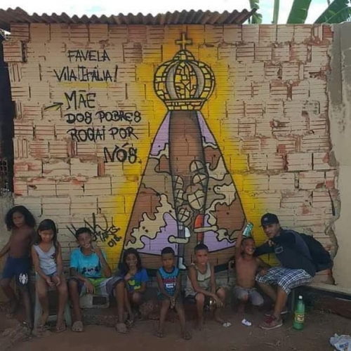 FRANCISCLAREANDO - Abra&ccedil;ar a M&atilde;e de Jesus