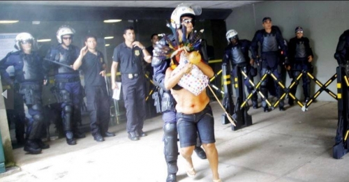 Nota conjunta de rep&uacute;dio a PEC 215.