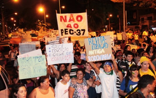 Eu tamb&eacute;m fui pra rua