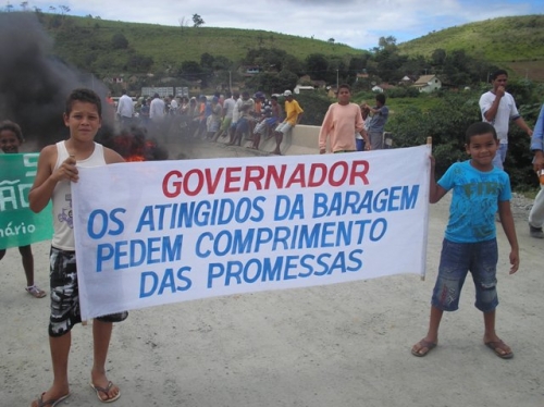 Atingidos/as reivindicavam Audi&ecirc;ncia com o Governo do Estado e o INCRA