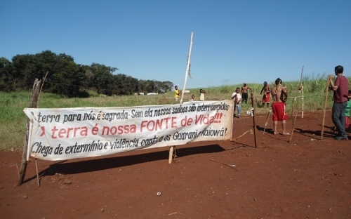 COM O POVO GUARANI KAIOW&Aacute;, NA LUTA PELO BEM VIVER